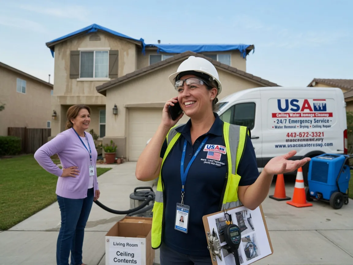Ceiling Water Damage Restoration La Barge, WY FAQs